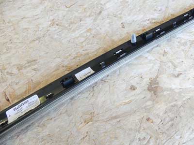 Mercedes Door Panel Wood Trim Strip w/ Light, Rear Left A2217303922 W221 07-09 S450 S500 S5508